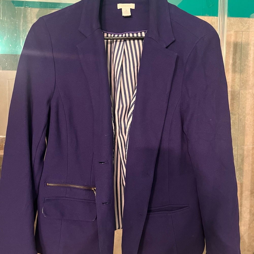 Women's Purple Blazer